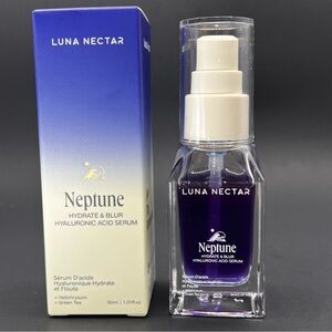Luna Nectar instant plump hydrate & Blur Hyaluronic Acid serum New